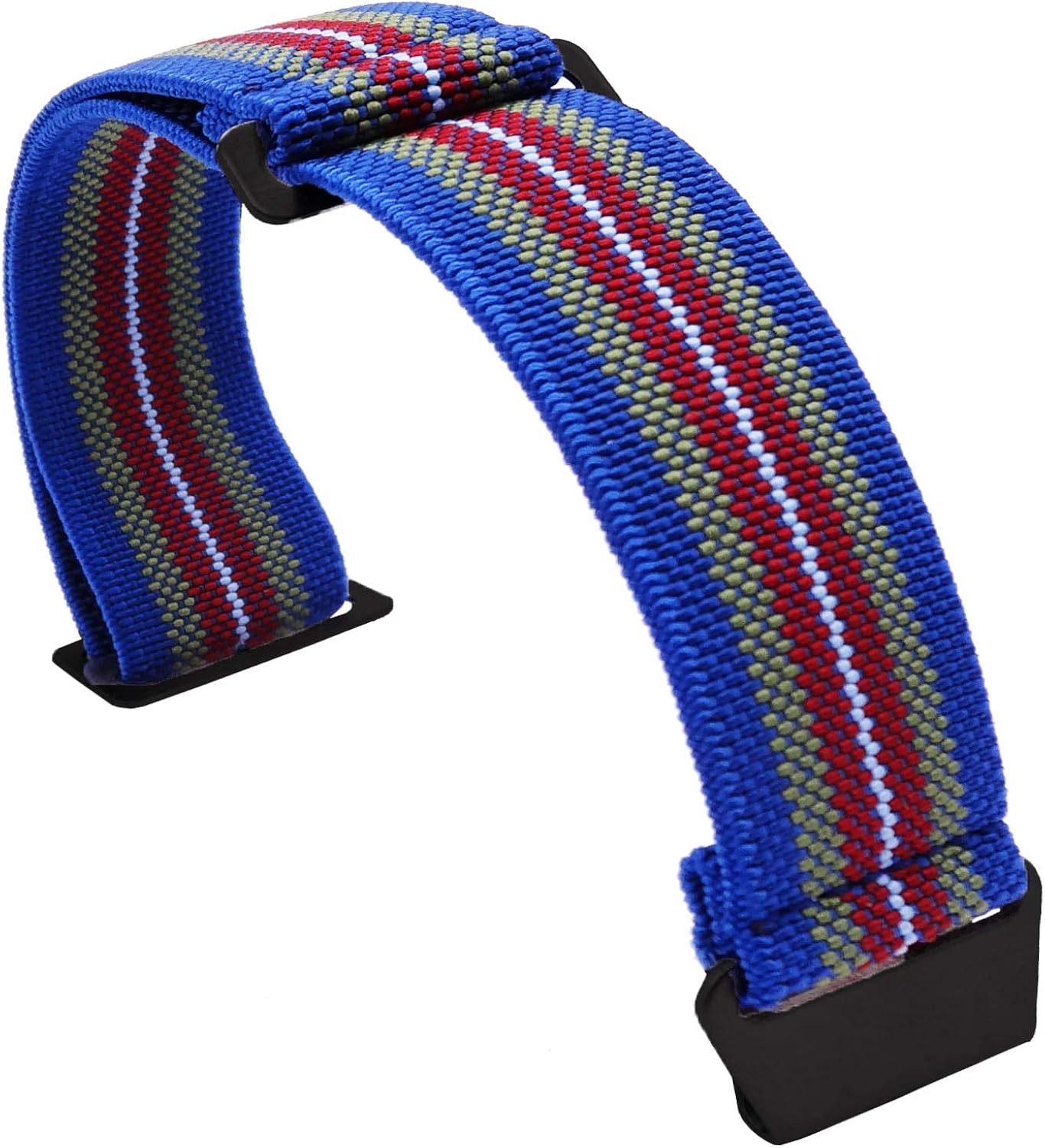 TIME4BEST Strap Elastic Watch Band Military Watch Strap