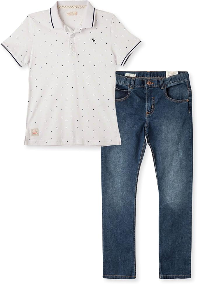boys polo jeans