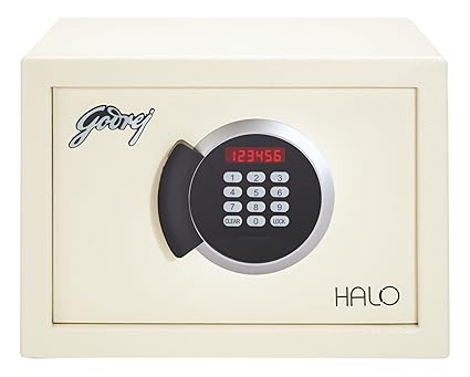Godrej Security Solutions Halo Digital Home Safe with Free Demo (Ivory)