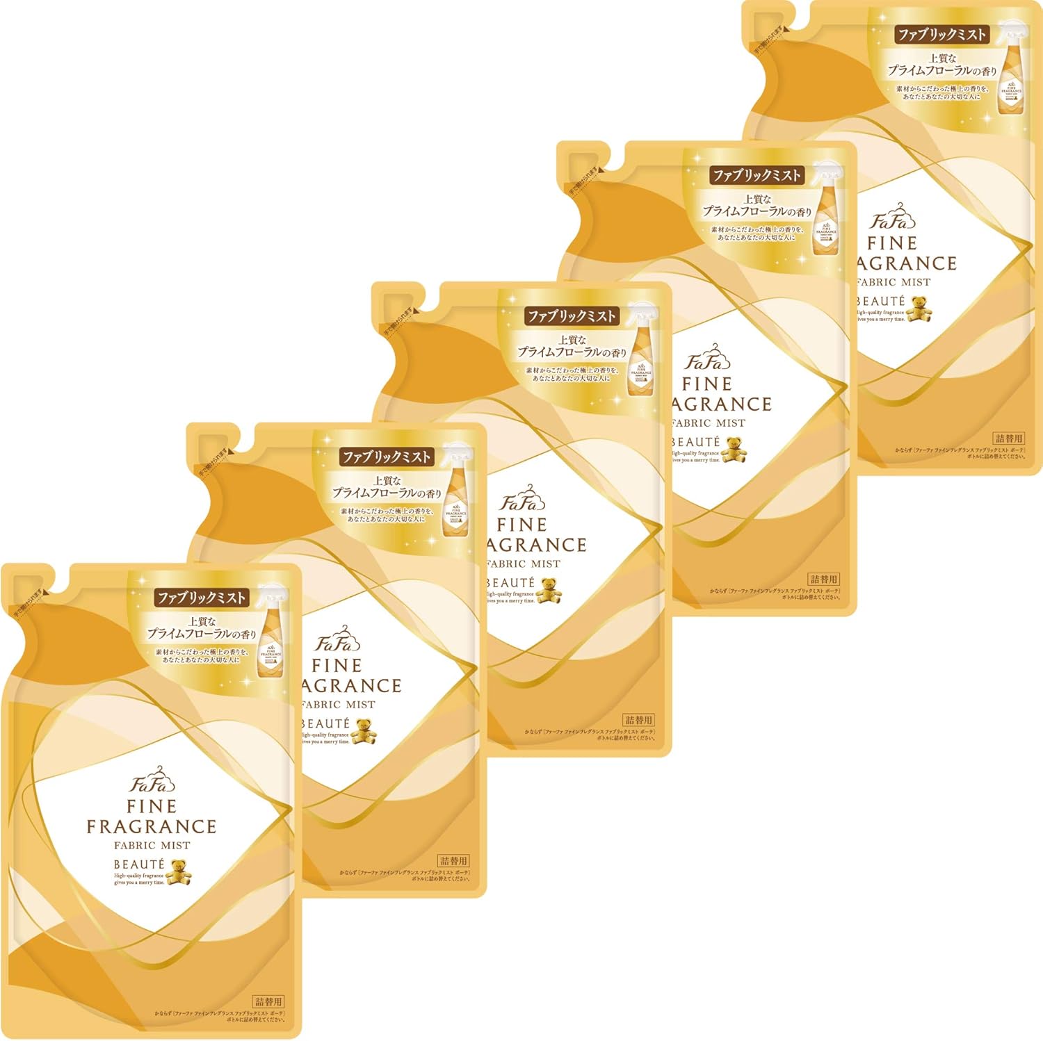 Amazon ファーファ ファインフレグランス ファブリックミスト ボーテ 詰替5個セット 芳香 消臭スプレー用 ファーファ スプレー