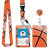 ID Badge Holder with Retractable Lanyard and