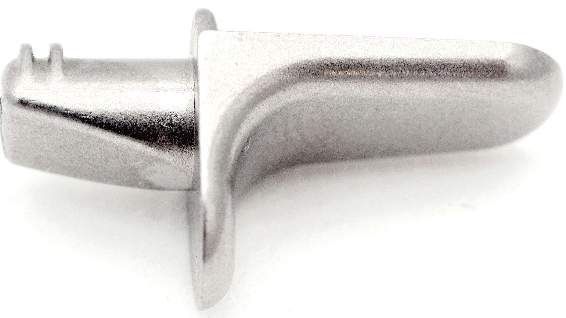 ecoMIM 5 mm Shelf Support Peg/Pin Bracket Stainless Steel 50 Pack