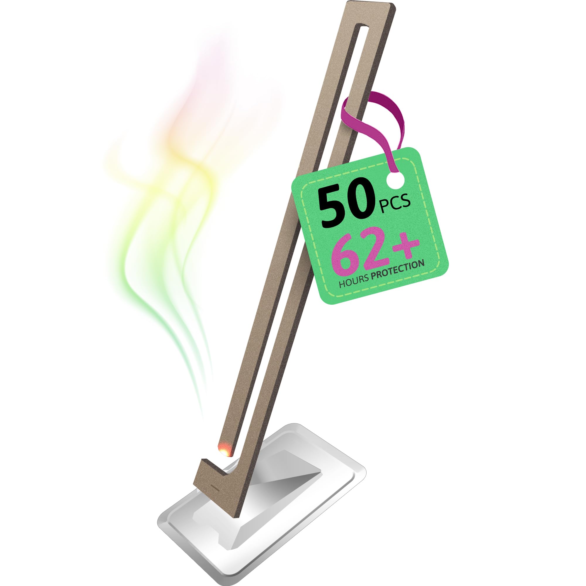 Aviro Citronella Oil Incense Sticks - Superior Strength Natural Mosquito & Insect Repellent. Eco-Friendly Citronella Candle Ideal For Aromatherapy & Mood Enhancement. 50 Pack, Over 62 Hours Burn Time