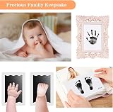 Nabance Inkless Hand & Footprint Kit Baby & Pet Paw Print Kit 6 Pads 12 Cards view 4
