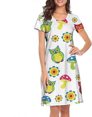 cute plus size nightgowns