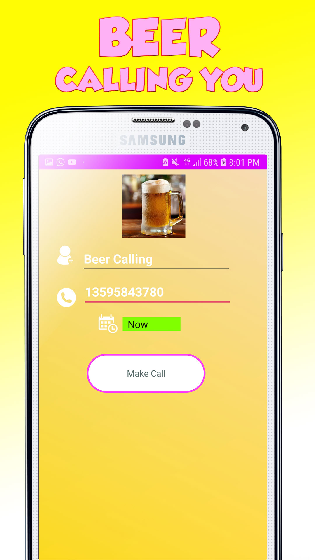 Amazon.com: Beer Calling You ! - Free Fake Phone Call ID ...