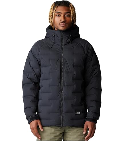 Mountain Hardwear Men's Nevadan Down Parka, Black, Medium at