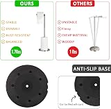 Crystals Freestanding Toilet Roll Holder 2 in 1 Stainless Steel Silver view 3
