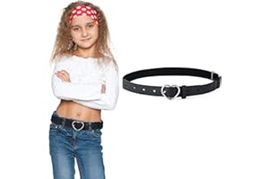 Monopa Kids Elastic Belt for Girls - Adjustable Toddler Stretch Belt for Girls and Boys 3-16 Years