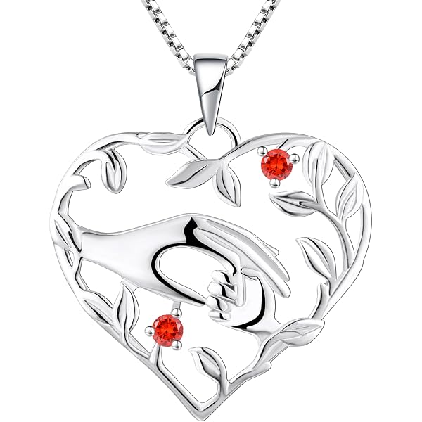 Collier En Argent Sterling 925 Pour Noël - Style Chaîne Boîte Avec Charme - Fait Main, Gravé - Neuf Avec étiquettes - Idée Cadeau Femme Ou Fille