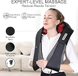 iKristin Neck Massager 3D Kneading Shiatsu with Heat Gray view 2