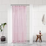 Barossa Design Clear Pink Stall Shower Curtain