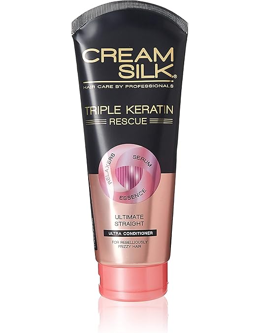 CREAM SILK KERATIN SERUM CONDITIONER 2本 BUNDLE OF 2] Cream Silk Triple Keratin Serum Conditioner