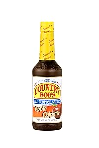 Country Bob's Apple Chipotle All Purpose Steak Sauce 13oz - 6ct