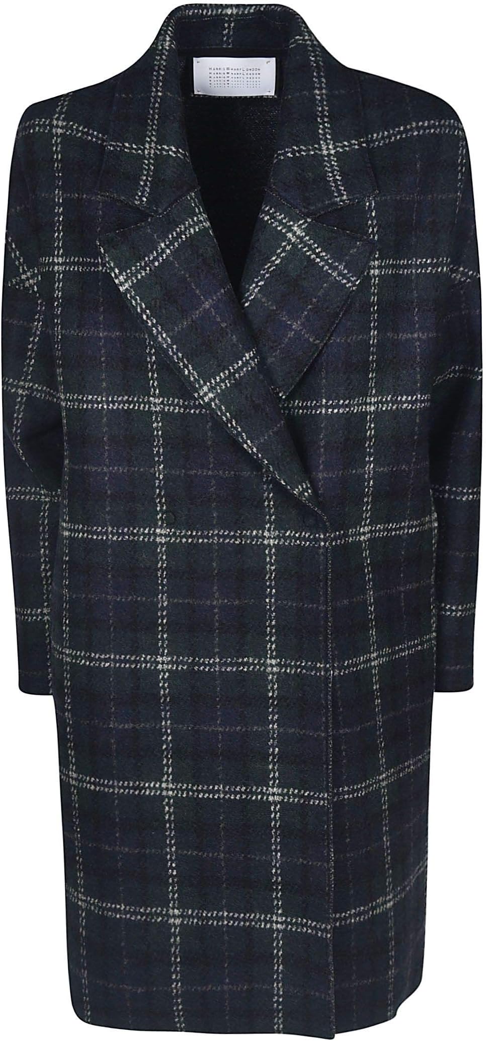 Harris Wharf London Luxury Fashion Womens A1471MMKMK04 Green Coat | Fall Winter 19