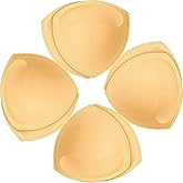 FANMAOUS Bra Pads Inserts,Removable Sport Bra Cup Inserts Triangle Breathable Bra Pads for Yoga Bra,Swimsuits,Bikini