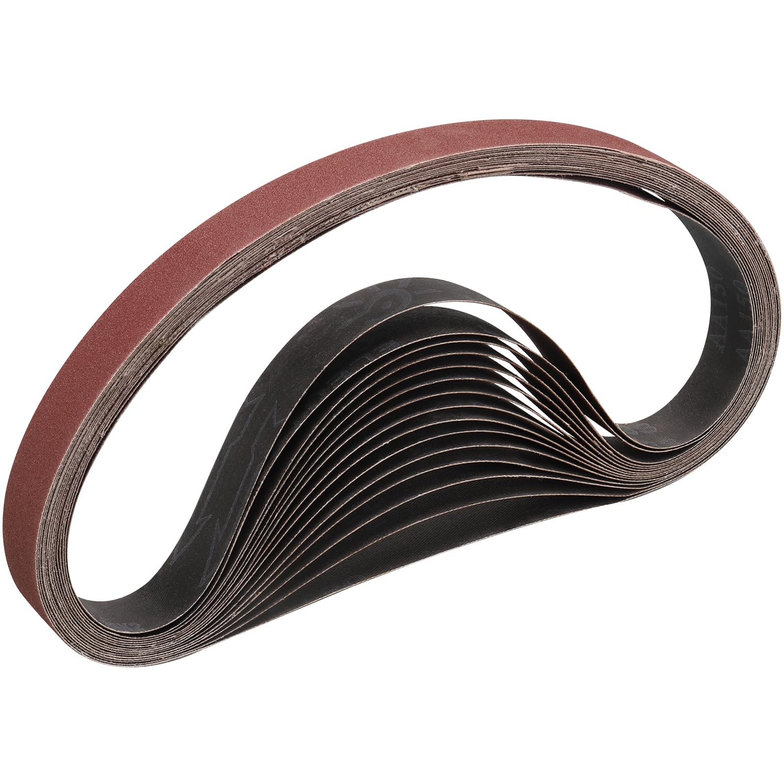 STEBRUAM Sanding Belt 25 x 762 mm,15PCS 320 Grit