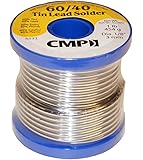 CMP Solder WSP604012501 60/40 Tin/Lead Premium Solder For Stained Glass, 1 Pound Spool, 1/8" Diameter