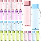 Mifoci 30 Pcs Water Bottle Bulk 17 oz Plastic Sports Water Bottles for Kids Adults Reusable Leak Proof Portable Drink Container Large for School Classroom Travel Camping Fitness Office(Multicolor)