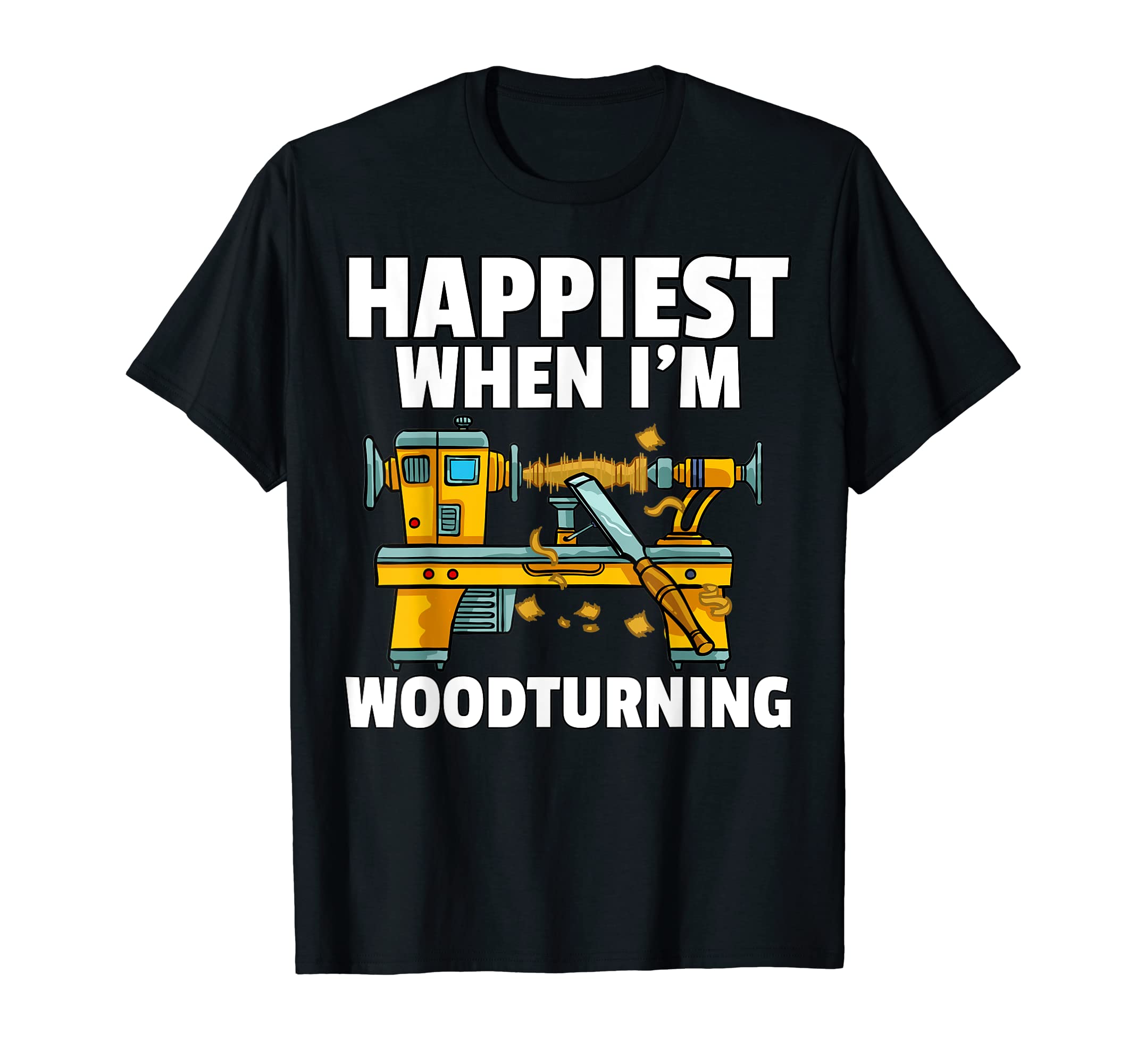 Woodturning Turning For Carpenter Or Woodworker T-Shirt