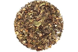 Organic Positively Tea Company, Lemon Ginger Spritzer, White Tea, Loose Leaf, 16 Ounce