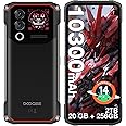 DOOGEE Blade 10 Max Rugged Smartphone, 6.56" HD+ 1.54" Dual Screen Rugged Phone Unlocked with 10300mAh Battery,20GB+256GB/2TB,4G Dual SIM Cellphones,Android 14/NFC/Face Unlock/Fingerprint/OTG