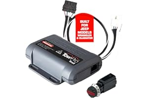 REDARC Tow-Pro Trail Kit Electric Trailer Brake Controller Kit for Jeep Wrangler, Rubicon, Gladiator, Off Road Dual Braking, Plug and Play Install, 12V/24V Compatible to Tow RV, Camper, Trailer, Boat