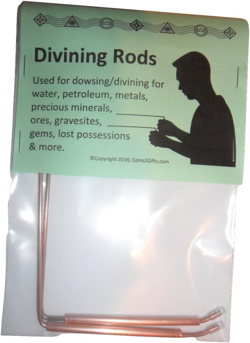 coins2gifts Divining Rods Dowsing Rods Unusual present