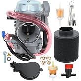 15004-Y004 Carburetor Fit for Kawasaki Brute Force 300 KVF300C ATV | 2012-2018 &amp; 11013-Y002 Air Filter