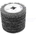 SIGNI Stainless Steel Wire Drawing Wheel for Wood and Metal Surface polishing Grinding Rust Removal