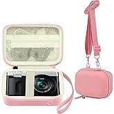 Leayjeen Camera Case Compatible with Panasonic LUMIX ZS99/LX10/ZS80/ZS100/ZS70/ZS200/ZS60 4K Digital Cameras Organizer for Point and Shoot Cameras