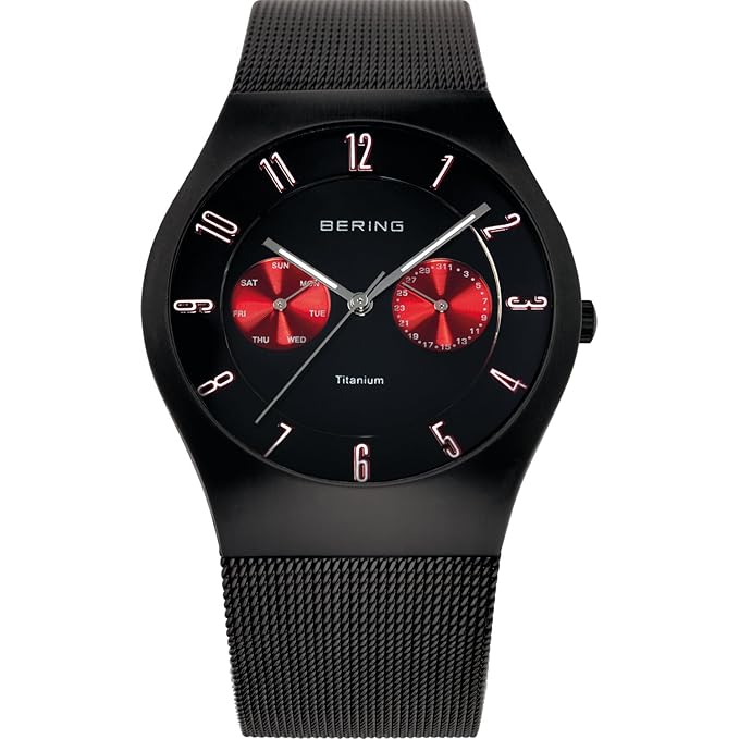 BERING Herren-Armbanduhr Analog Quarz Edelstahl 11939-229