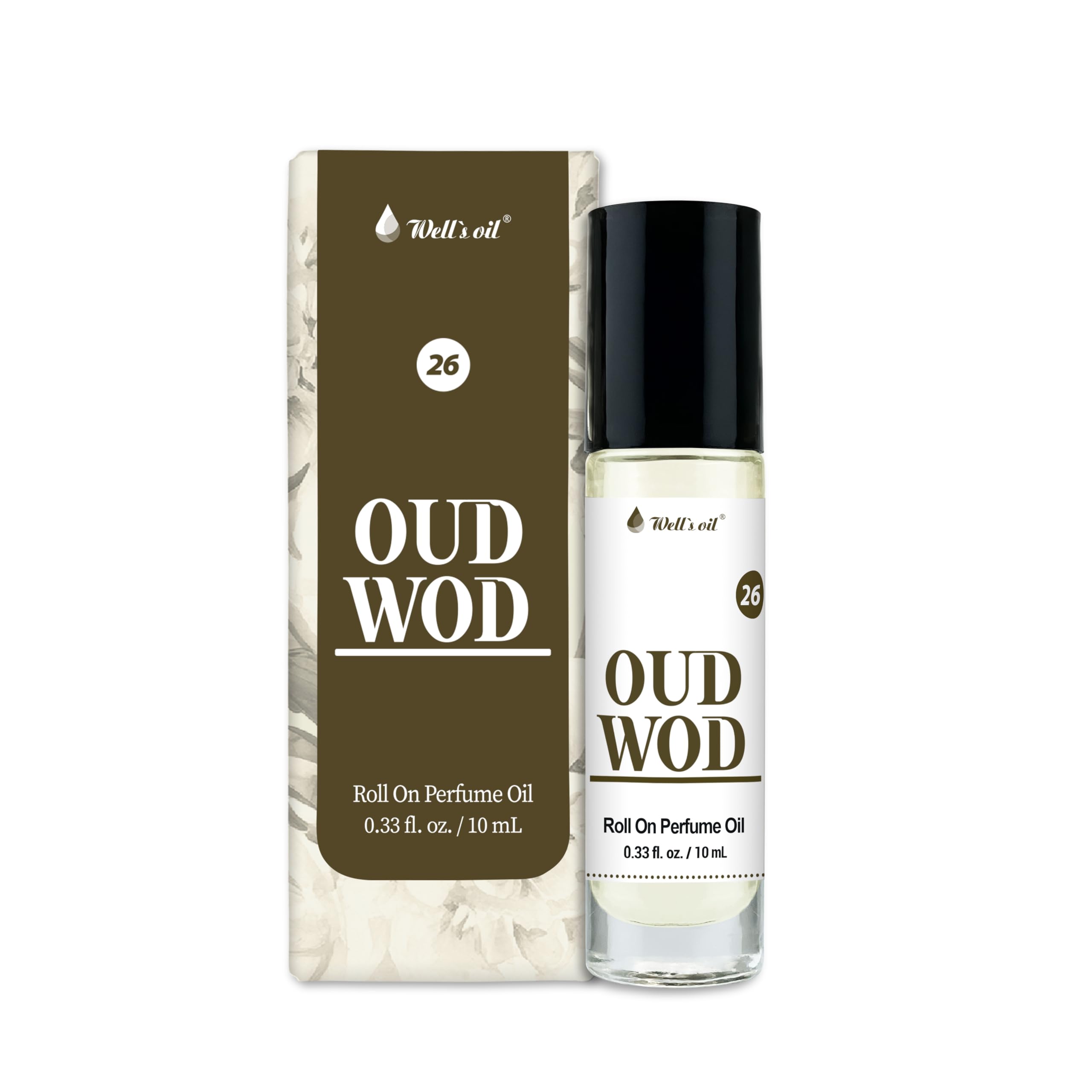Well's Oil Roll-On Perfume Oil (Oud WOD) | Soft