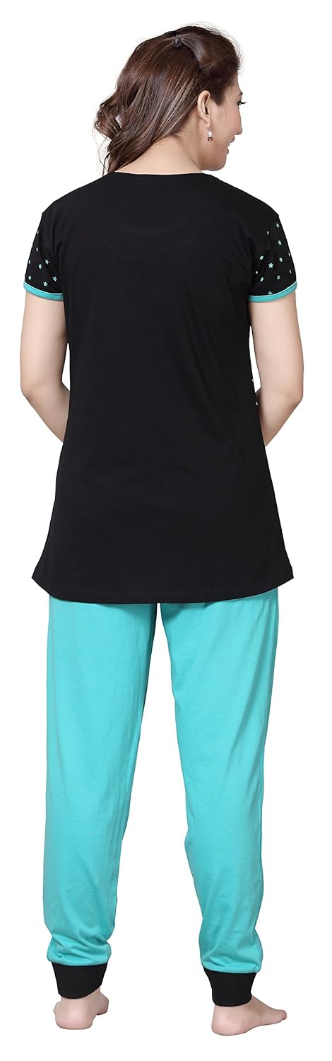 sweetnight women's cotton night suit