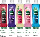 Radox Bath Soak Bubble Bath 10x 500ml Mixed Pack - Muscle Soak, Relax, view 7