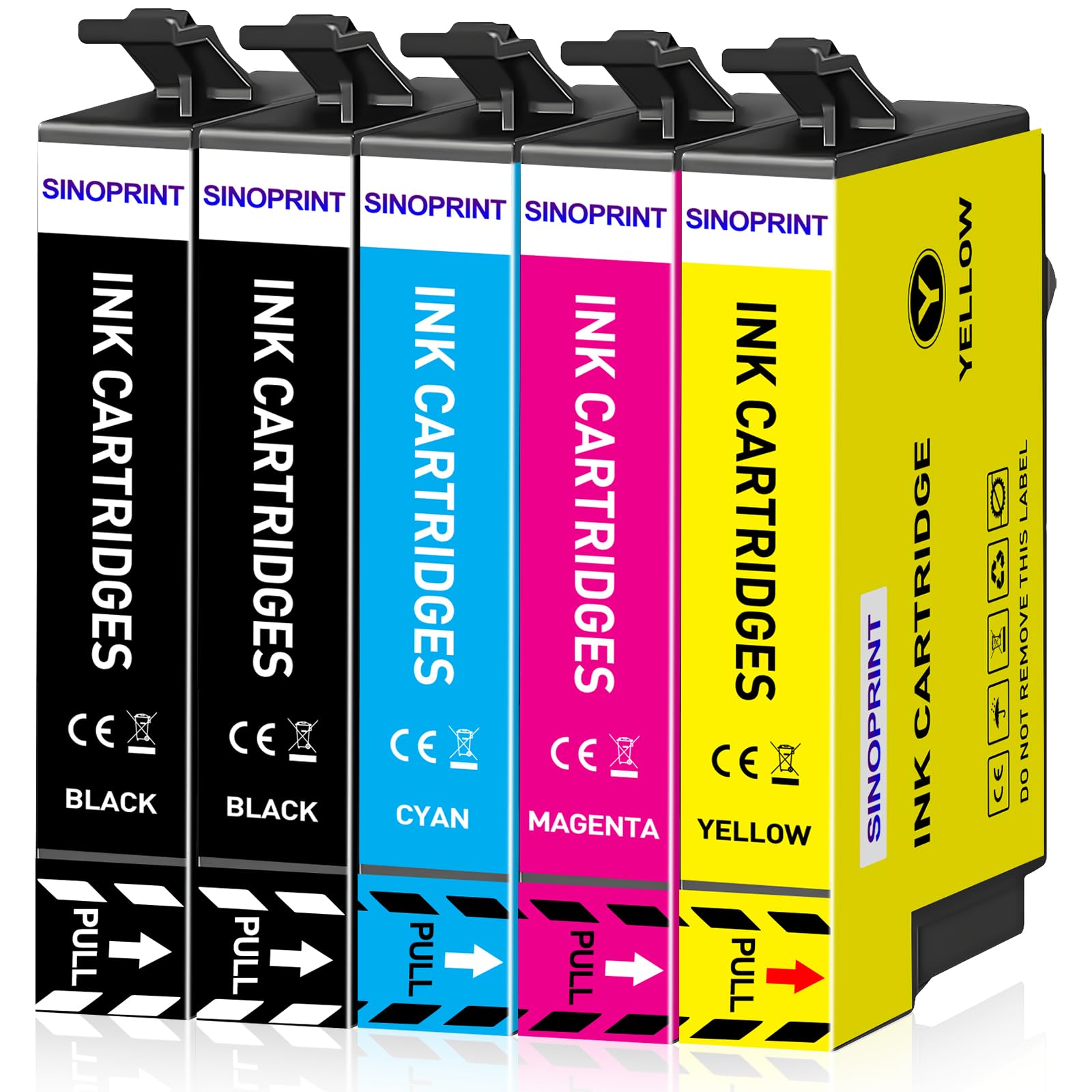 SINOPRINT 405XL Ink Cartridges Compatible with Epson 405 XL Ink for WorkForce Pro WF-4820 WF-4830 WF-7830 WF-7840 WF-3820 WF-3825 WF-7310 WF4820 WF4830 WF3820 WF7830 WF7840 Printer (5-Pack)