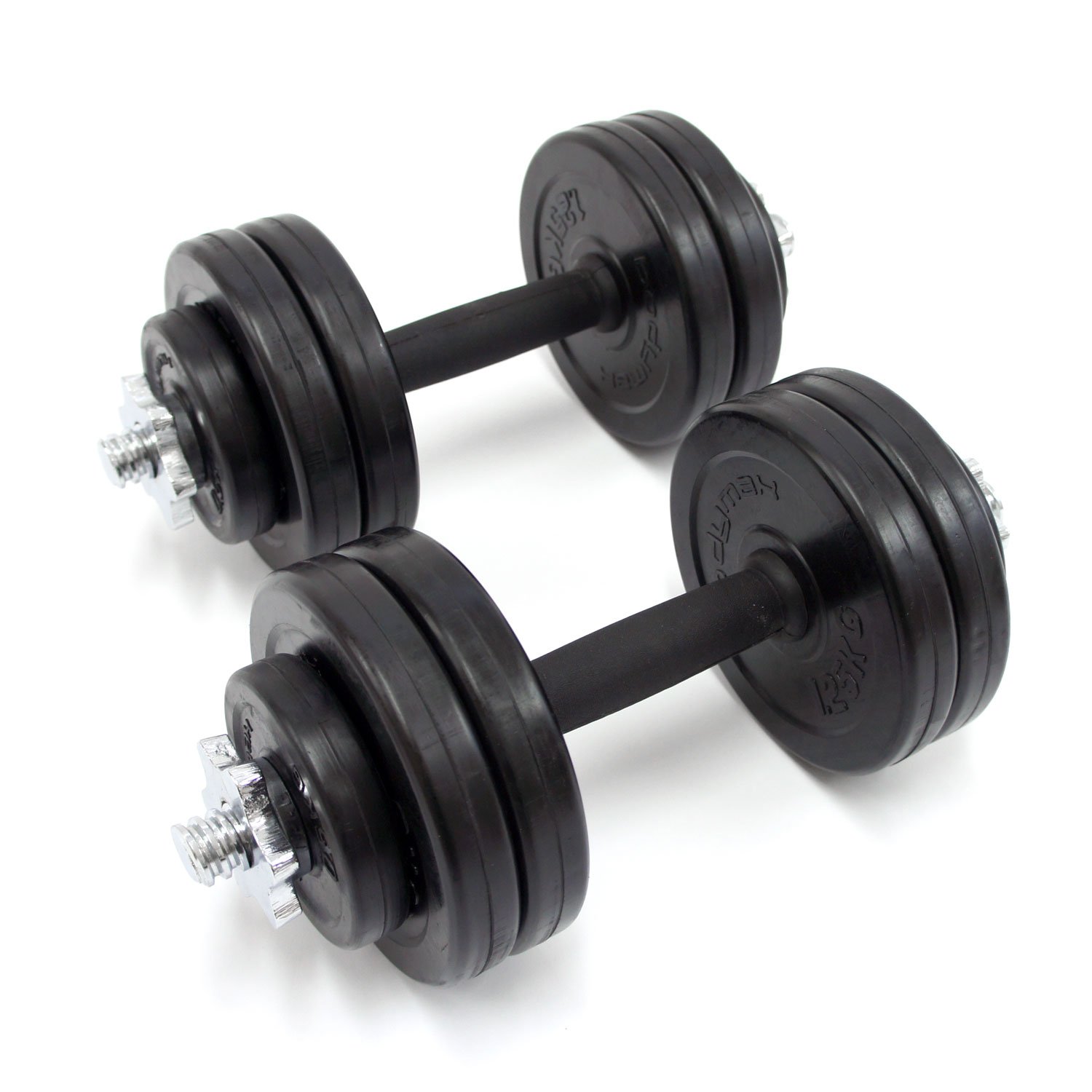 Bodymax Deluxe 30kg Rubber Dumbbell Kit