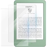 MoKo 2 Pack Tempered Glass for 6 Inch Kobo Clara BW &amp; Clara Color 2024 | Screen Protector for Basic 11th Generation E-Reader, Anti-Bubble &amp; Scratch 9H Hardness Film HD Clear Glass, Case Friendly