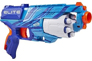 Nerf Elite Disruptor Blaster Reflex, Slam Fire, Blue (Amazon Exclusive)