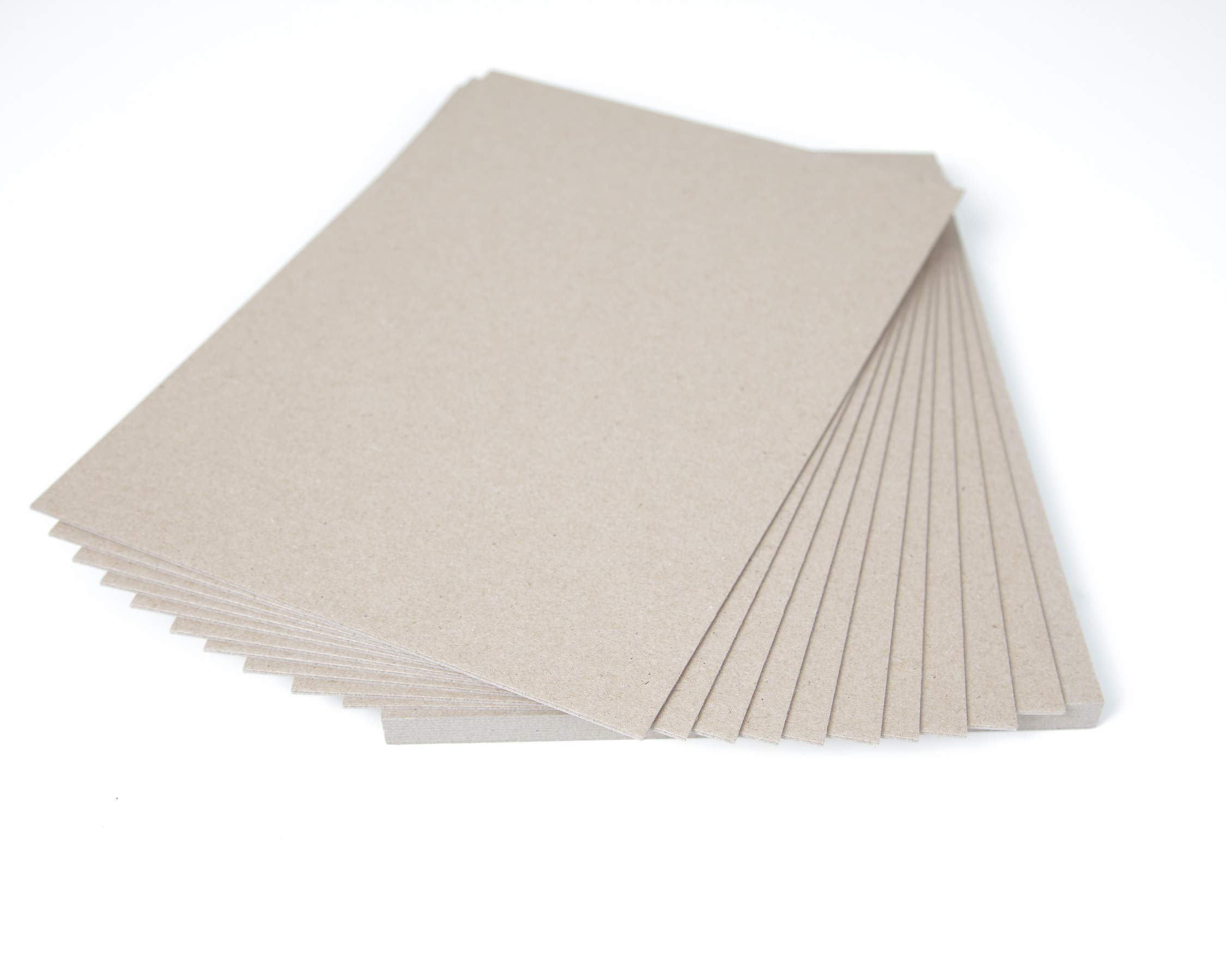 House of Card & Paper Grey Kraft Board 1500micron 945gsm A2 Size 5 Sheets per Pack, HCP477