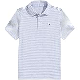 vineyard vines Boys Boys' Bradley Stripe Sankaty Polo