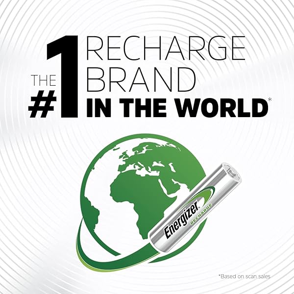 ENERGIZER RECHARGE UNIVERSAL RECHARGEABLE AAA BATTERIES (8 PACK), TRIPLE A BATTERIES