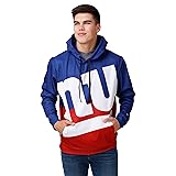 FOCO New York Giants NFL Mens Bold Logo Hoodie - XXL