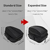 JFG RACING Motorcycle Bag Waterproof PU Leather Tail Bag Seat Luggage view 2