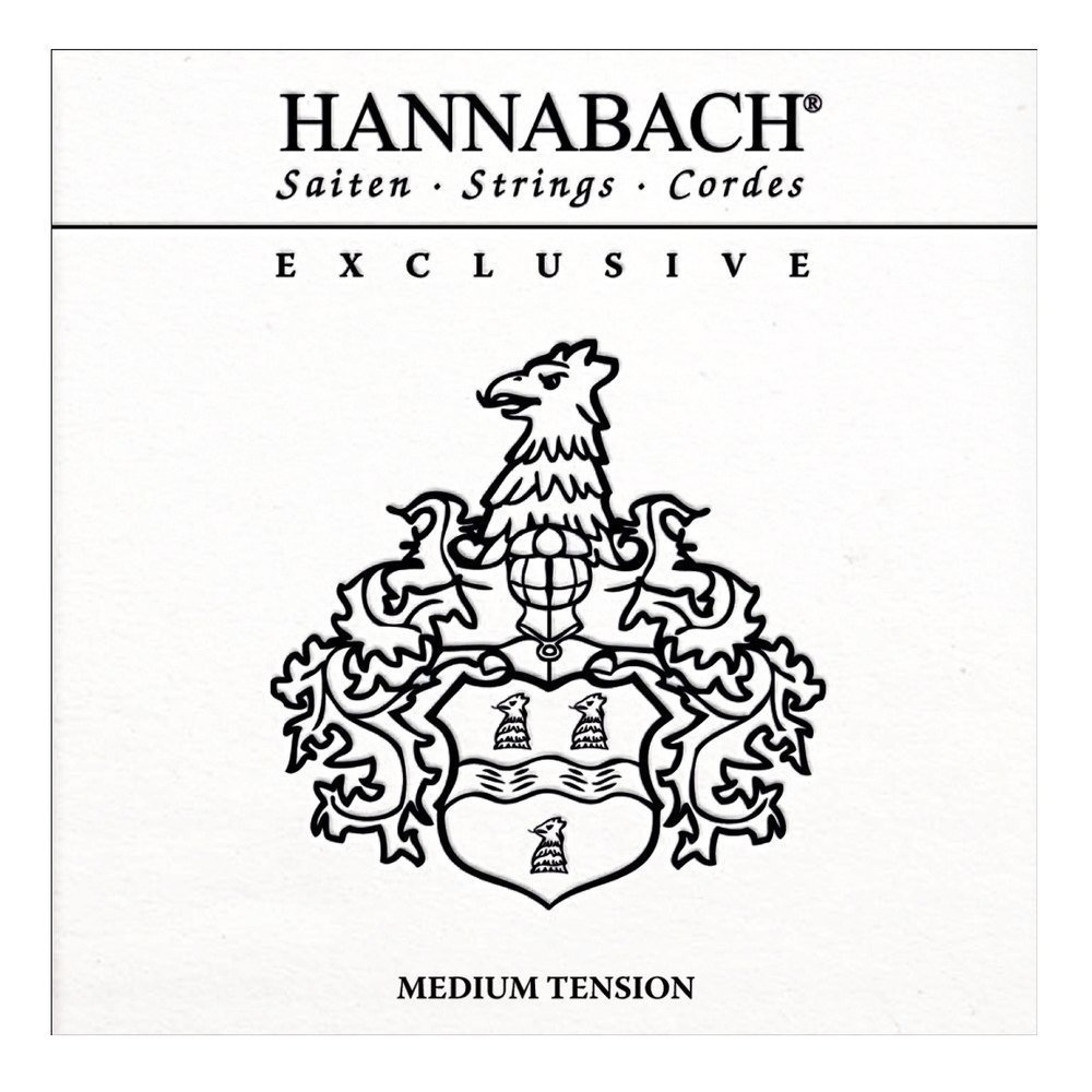 Hannabach Classical Guitar Strings Exclusive Series Medium Tension - E1 - EXCL1MT