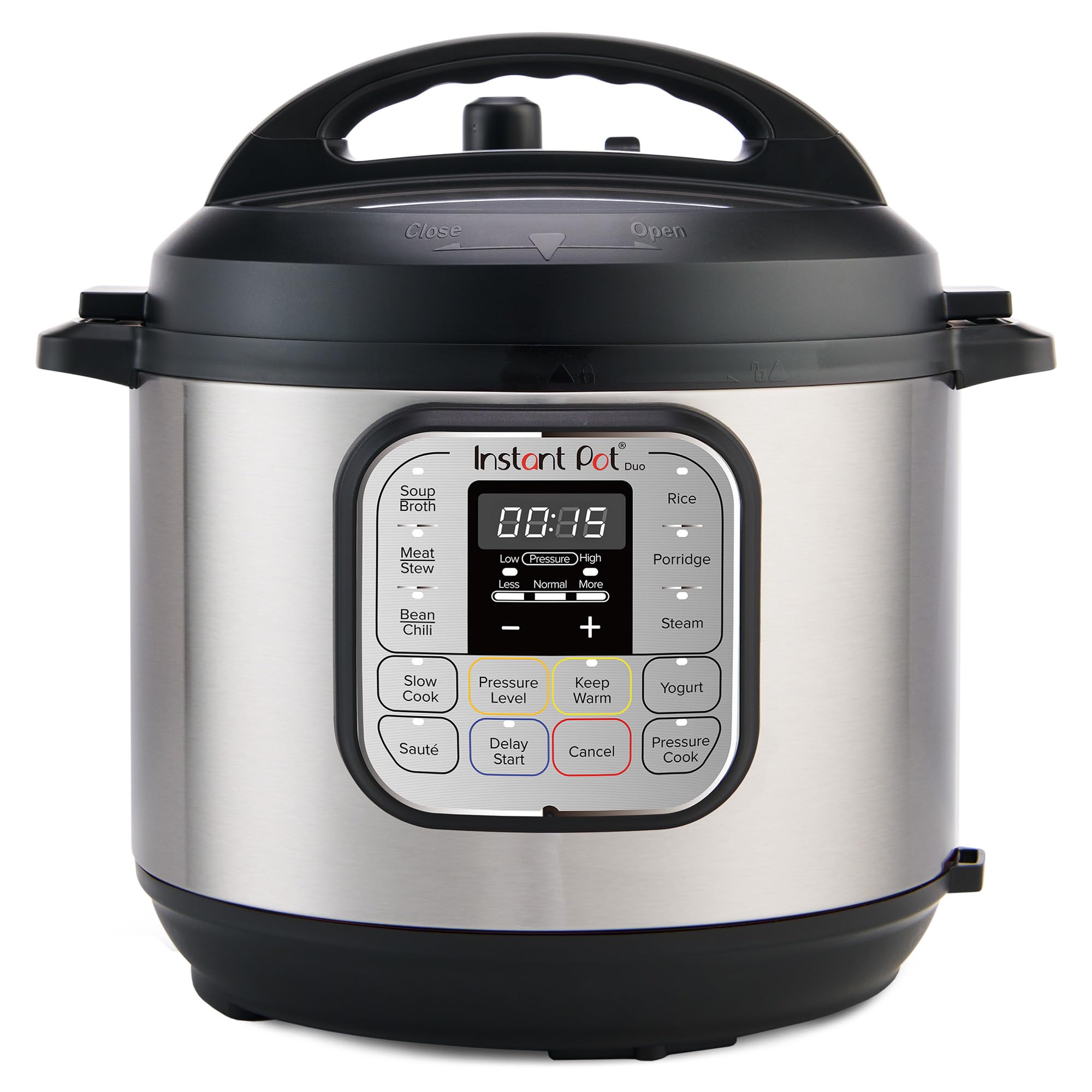 Instant Pot Duo 7-in-1 Mini Electric Pressure Cooker, Slow Rice Cooker, Steamer, Sauté, Yogurt Maker, Warmer & Sterilizer, Includes Free App with over 1900 Recipes, Stainless Steel, 3 Quart