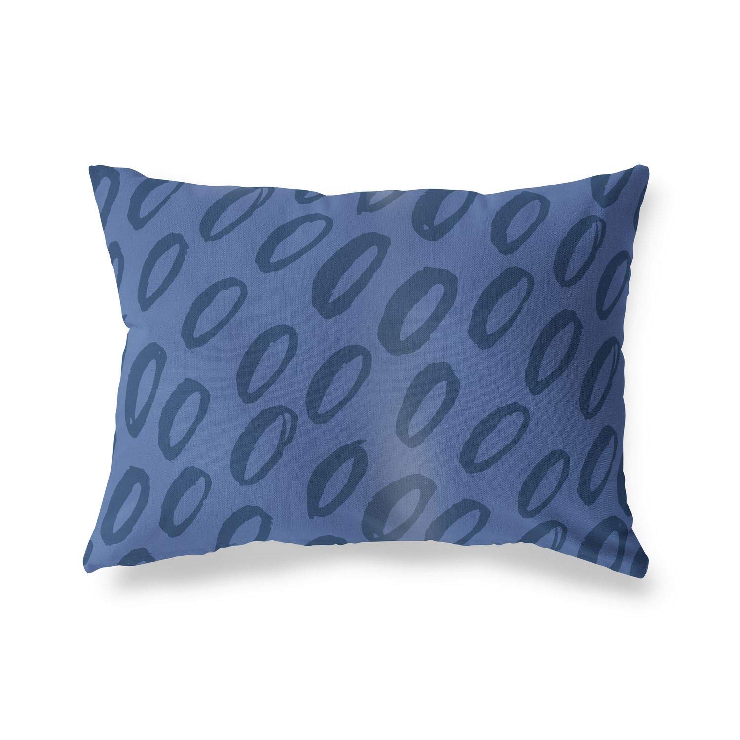 BonaMaison Decorative Cushion Cover, Blue Throw Pillow Covers, Home Decorative Pillowcases for Livingroom, Sofa, Bedroom, Size: 45X60 Cm - Designed and Manufactured in Turkey