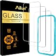 Ailun 3 Pack Screen Protector for iPhone 18 Pro/iPhone 17 Pro | 6.3 inch, Tempered Glass, Installation Frame, Sensor Protecti