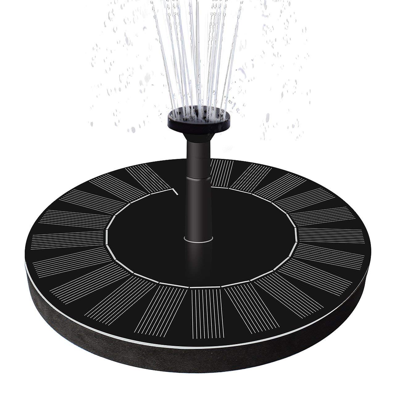 Détails Sur Latitop Fontaine Solaire 15w Pompe De Améliorée Avec Batterie Secours