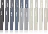 Honoson 20 Pcs Sanding Sticks Set Assorted Grits for Models Plastic Wood